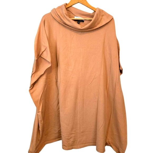 Eloquii Elements Sweaters Mock Neck Tunic Sweater Plus Sz 22/24 Preowned - Picture 2 of 12